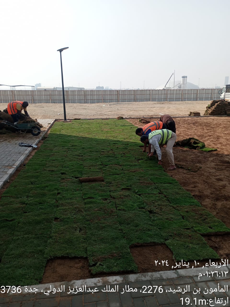 تأسيس أعمال الري و الاندسكيب